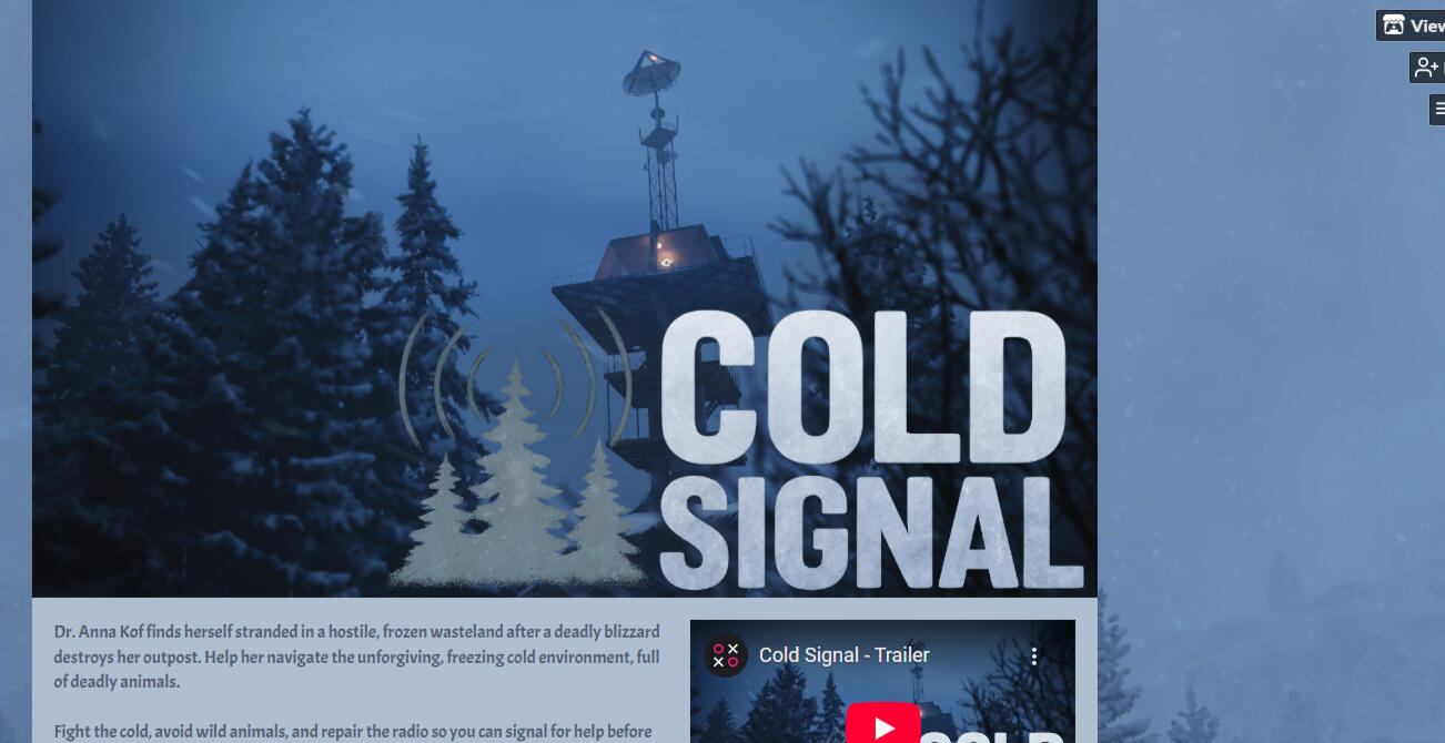 Cold Signal - Game Project 3